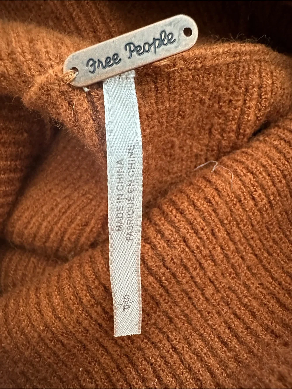 Free People Softly Structured Colorblock Tunic Sweater Candy Pop Small